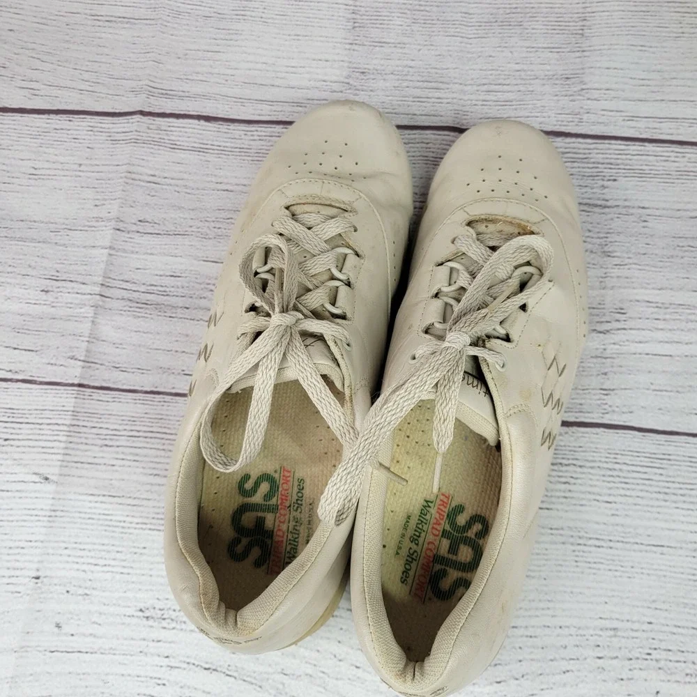 SAS Shoes Womens 8 S‎ Tripad Comfort Walking  Leather Beige